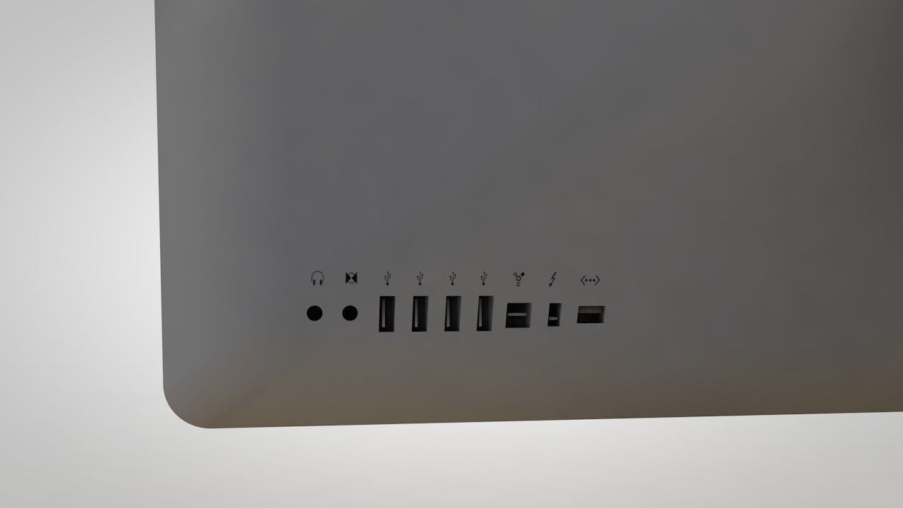 Apple iMac 3D model_1