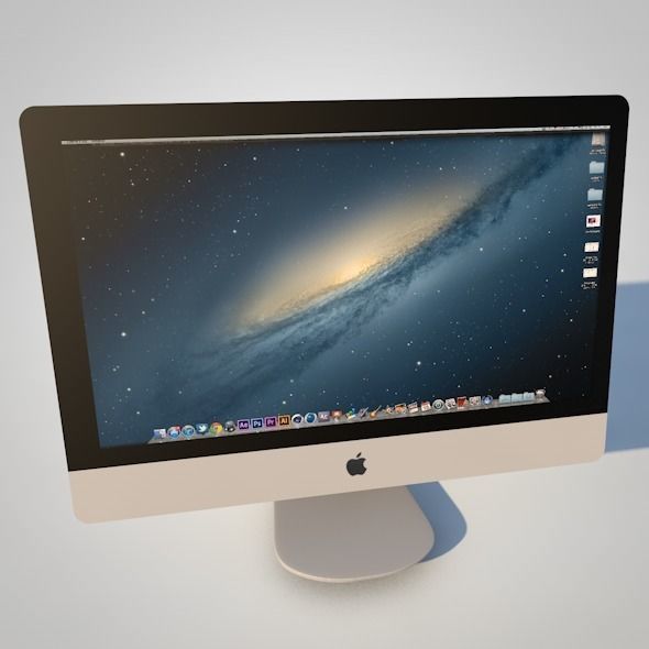 Apple iMac 3D model_2