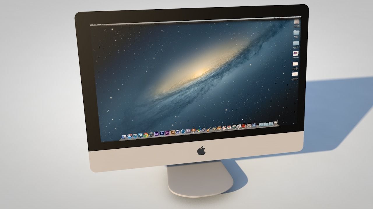 Apple iMac 3D model_3