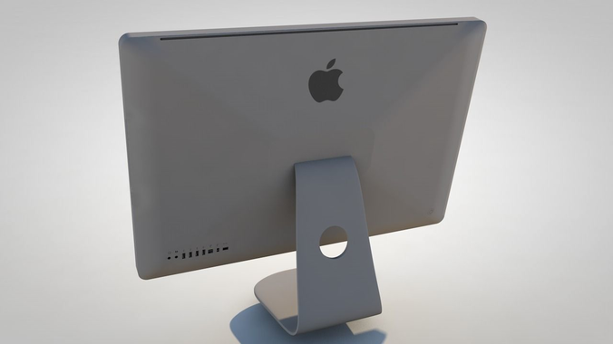 Apple iMac 3D model