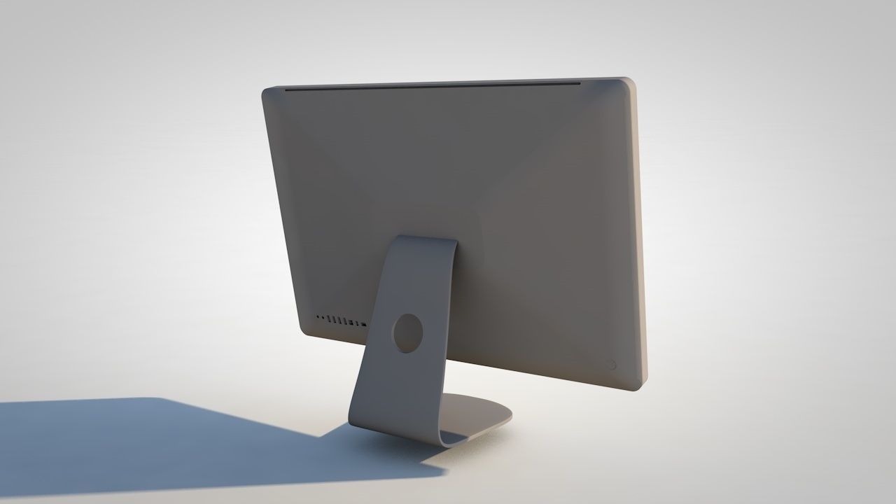 Apple iMac 3D model_4