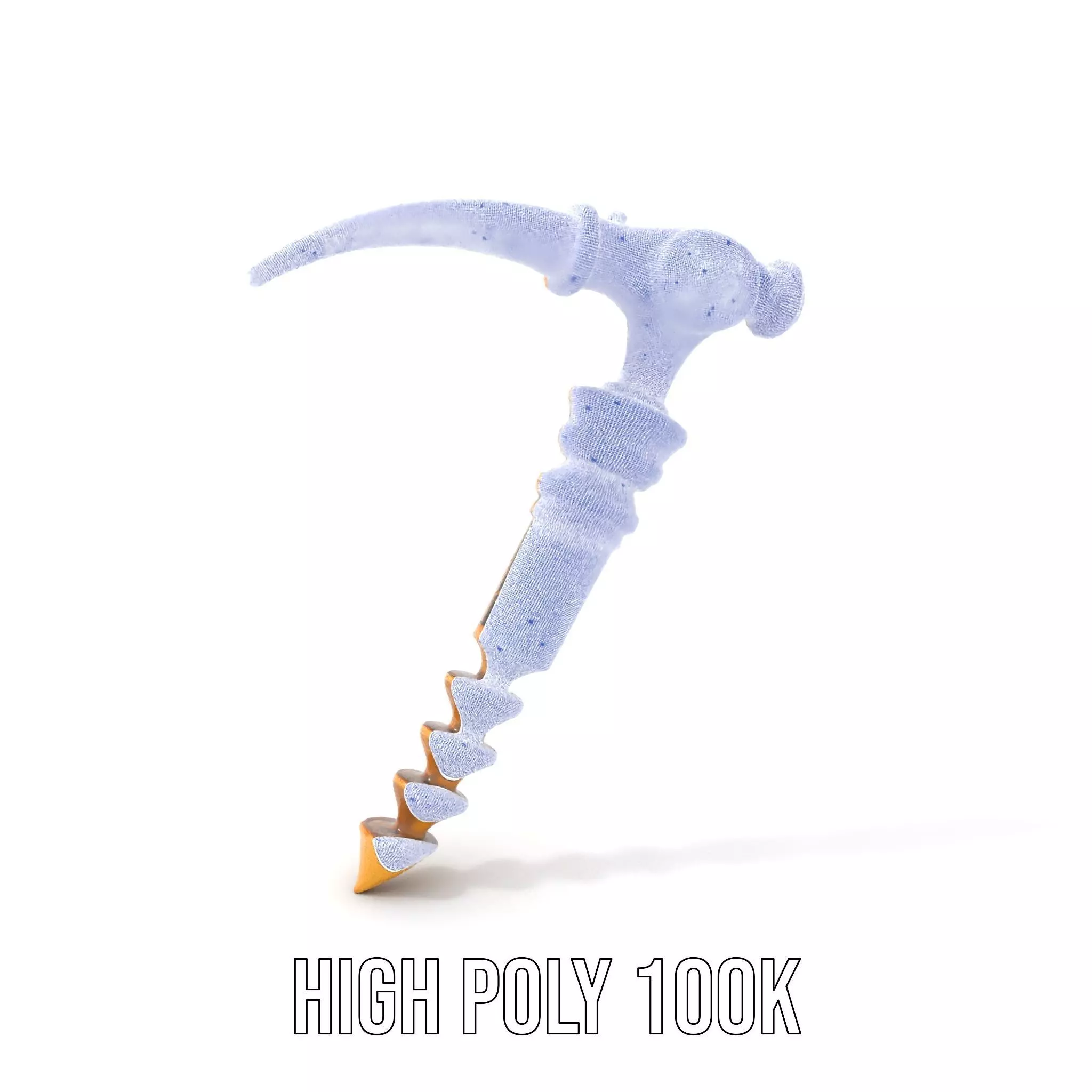 Antique Brass Screwdriver model pack Low-poly 3D model_5