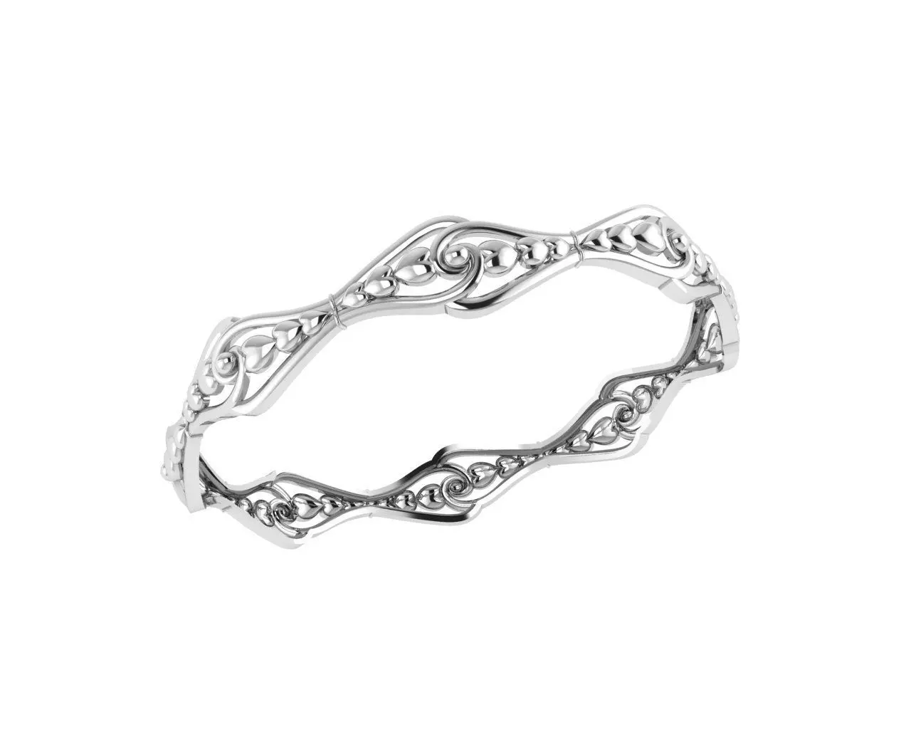 Bracelet 3D print model_1