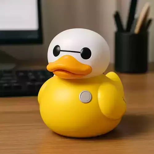 Rubber Duck - Baymax - Disney model - 3D print