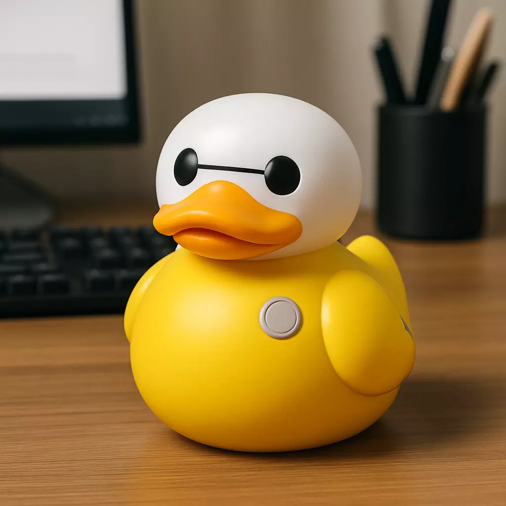 Rubber Duck - Baymax - Disney model - 3D print 3D print model