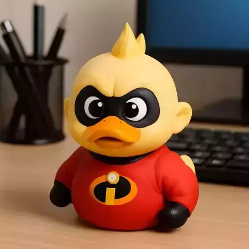 Rubber Duck - Jack-Jack Parr model - 3D print