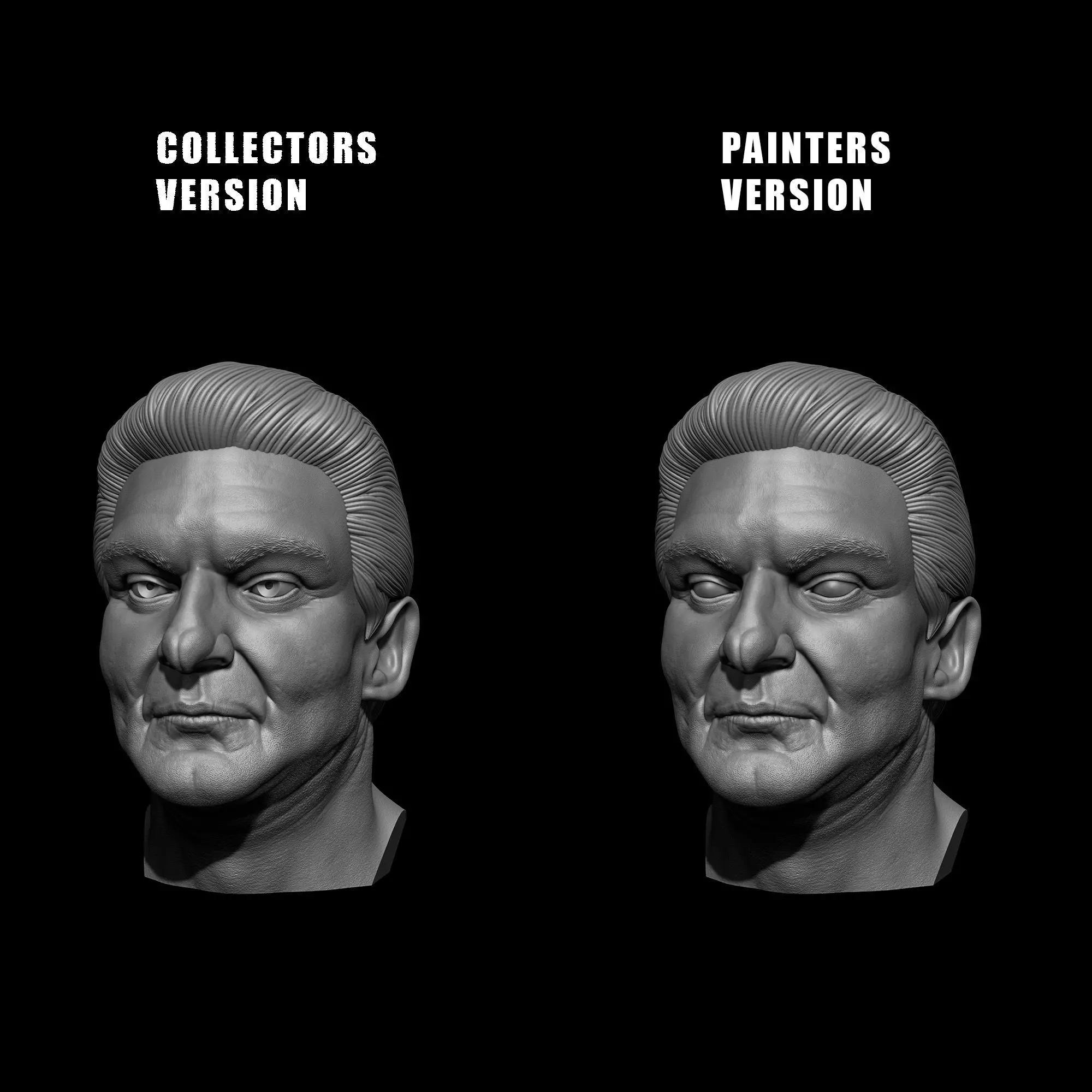 Joe Pesci Bust as Tommy DeVito in Goodfellas 3D Printable Model 3D print model_3