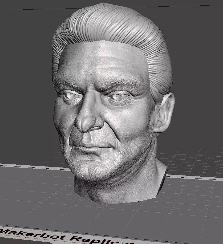 Joe Pesci Bust as Tommy DeVito in Goodfellas 3D Printable Model 3D print model_10