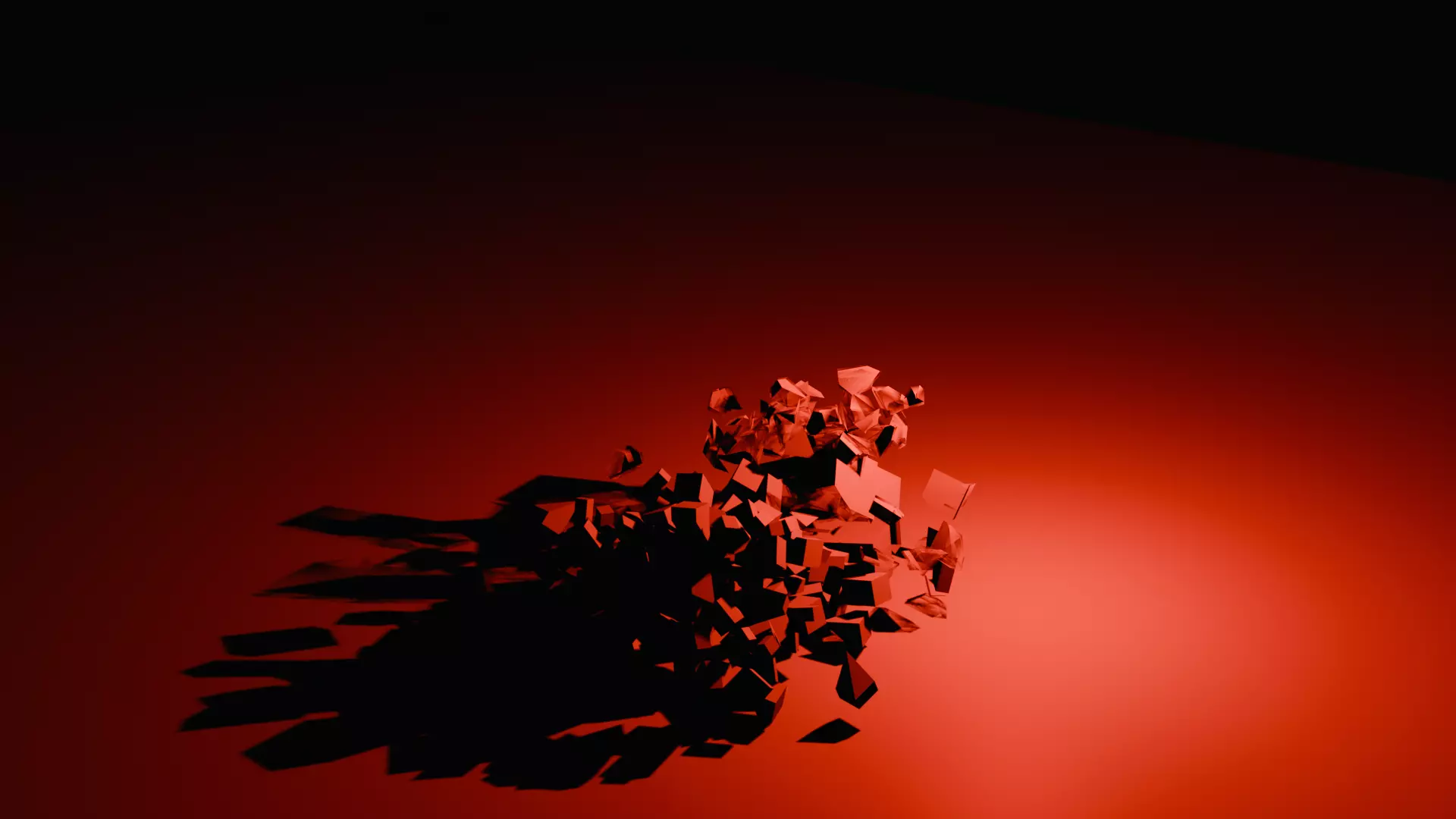 Crimson Detonation Low-poly 3D model_3