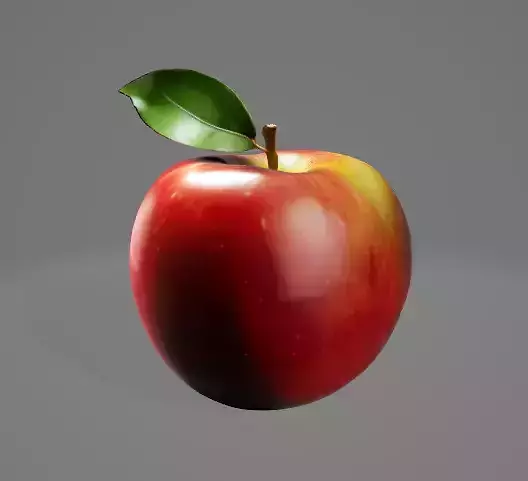 Apple - Low Poly