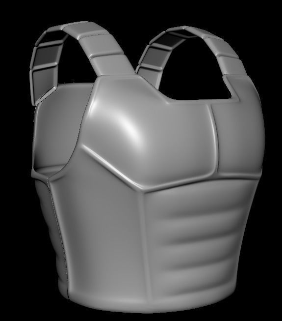 Vegetta Armor Free 3D print model_1