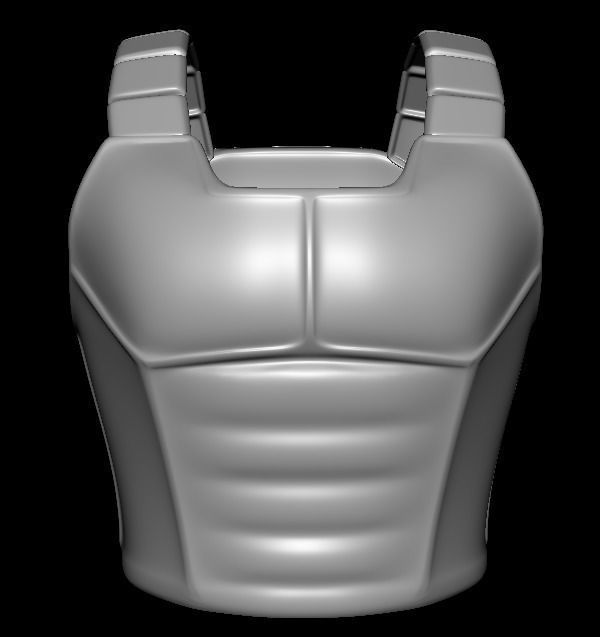 Vegetta Armor Free 3D print model_0