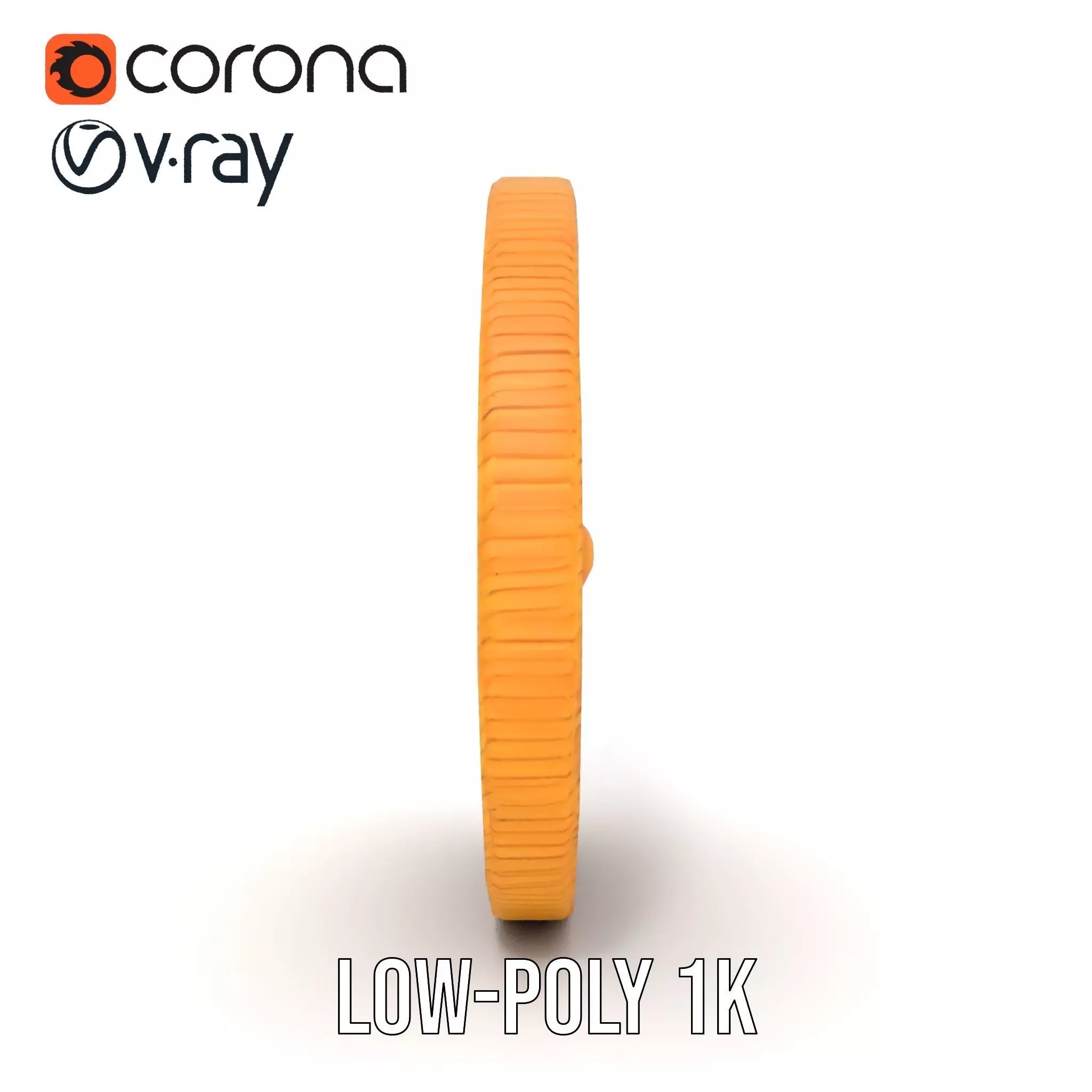 Golden Cryptic Dial model pack Low-poly 3D model_20