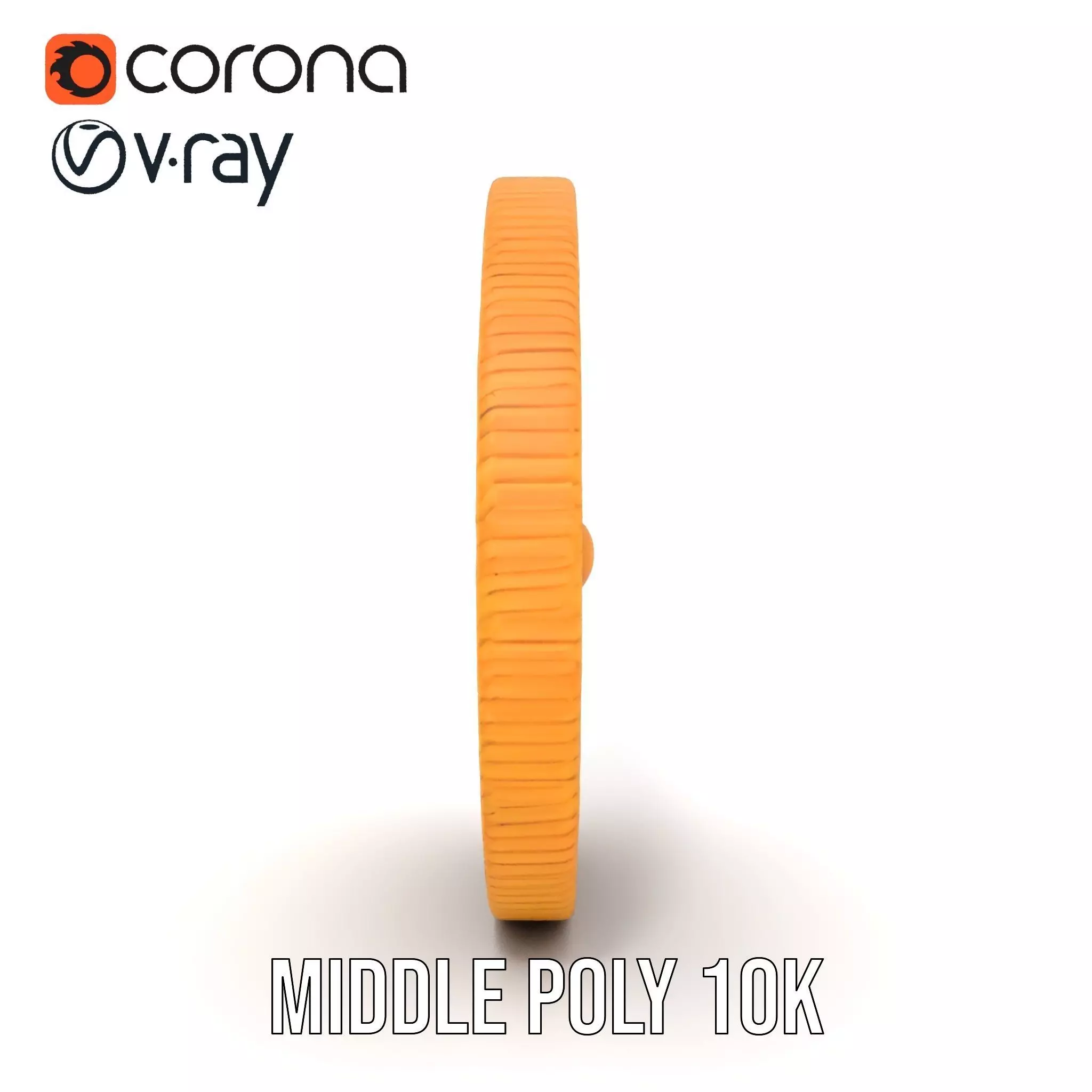 Golden Cryptic Dial model pack Low-poly 3D model_11