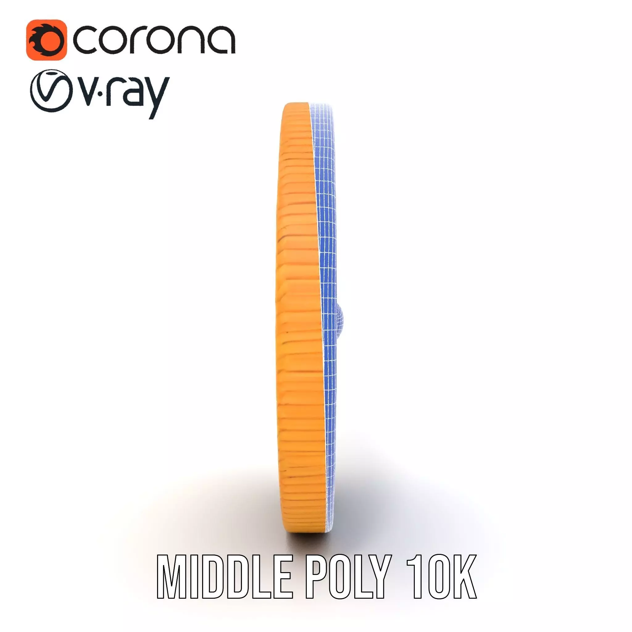 Golden Cryptic Dial model pack Low-poly 3D model_14