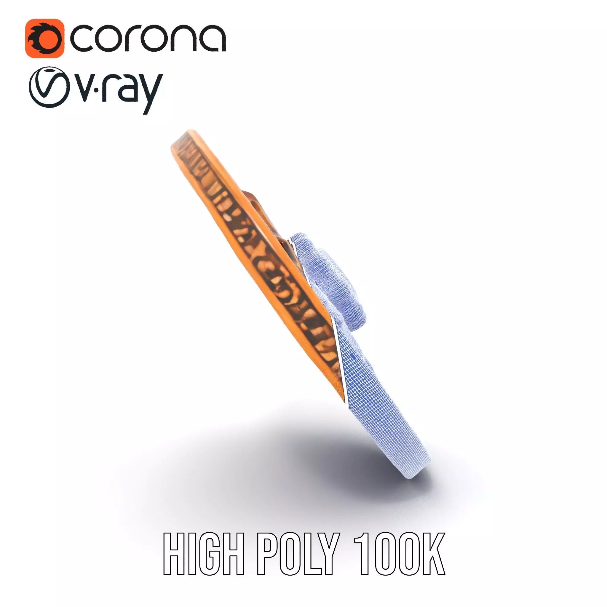 Ancient Bronze Amulet model pack Low-poly 3D model_35