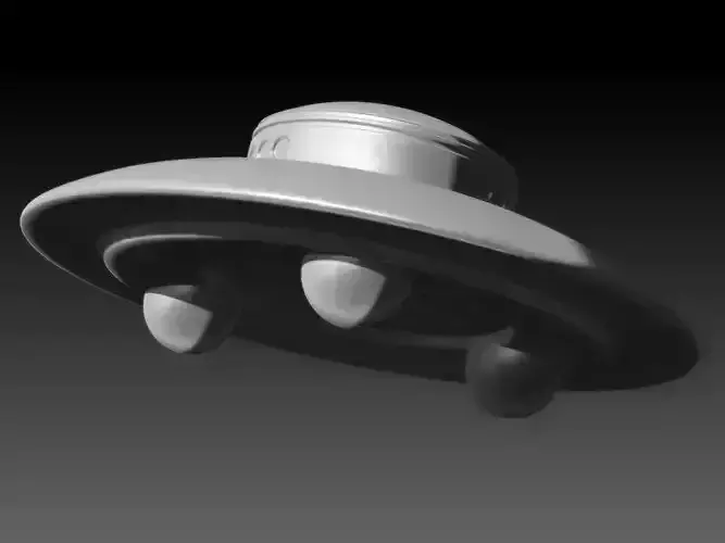 Classic UFO 3D print model
