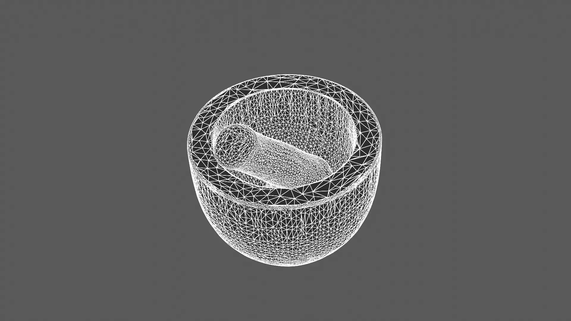 Realistic Granite Mortar and Pestle 3D Model 3D model_9