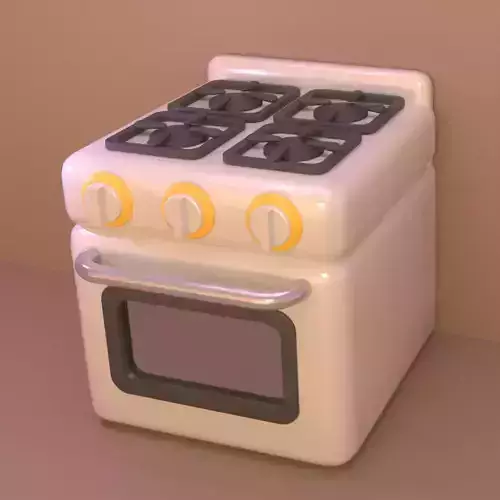 Retro Gas Stove