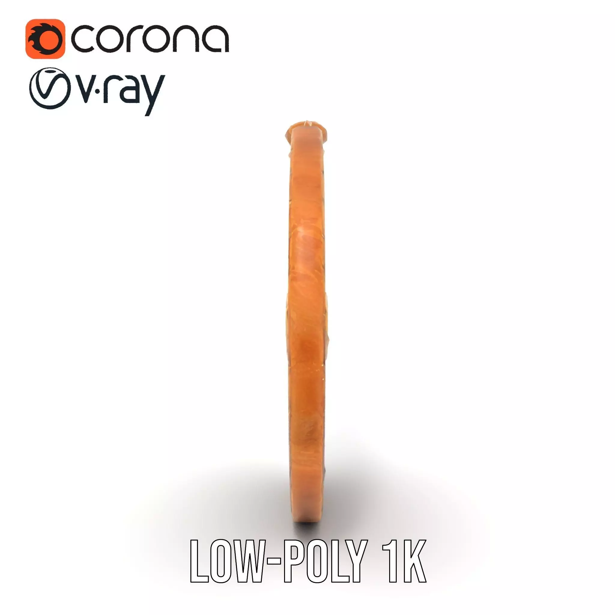 Antique Bronze Amulet model pack Low-poly 3D model_18