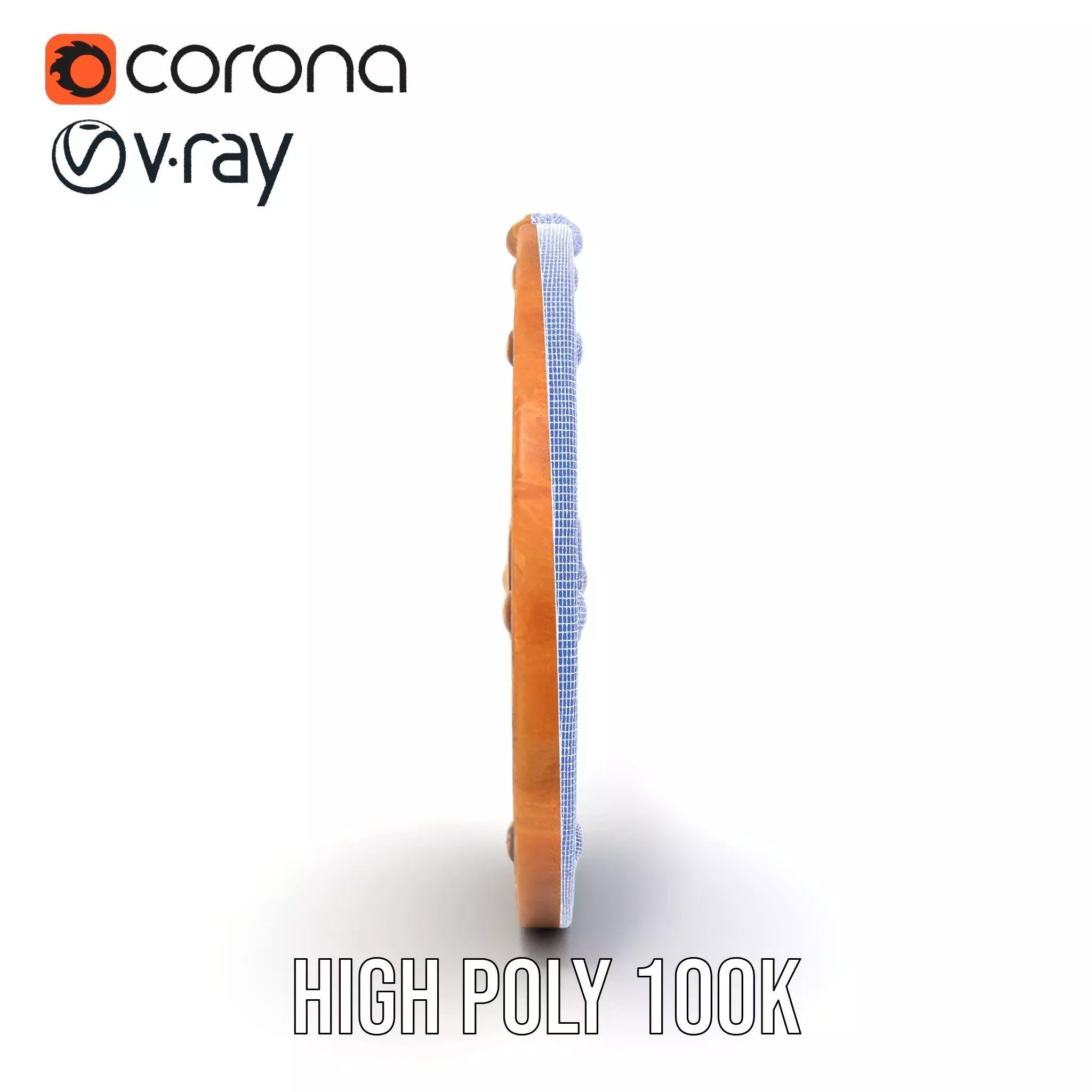 Antique Bronze Amulet model pack Low-poly 3D model_35