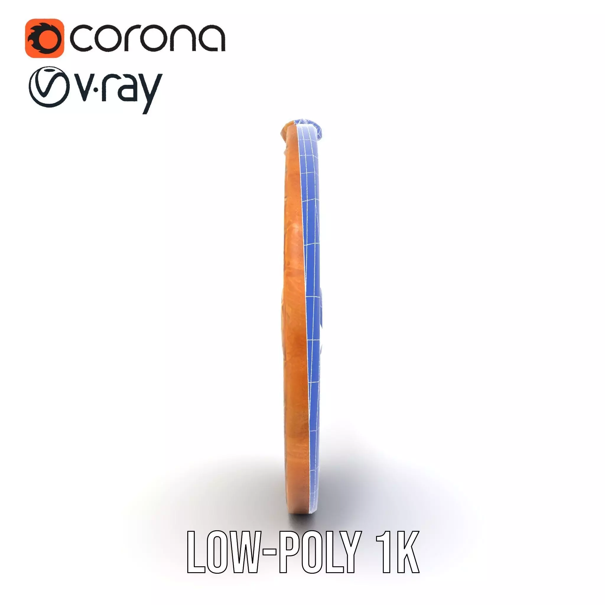 Antique Bronze Amulet model pack Low-poly 3D model_24