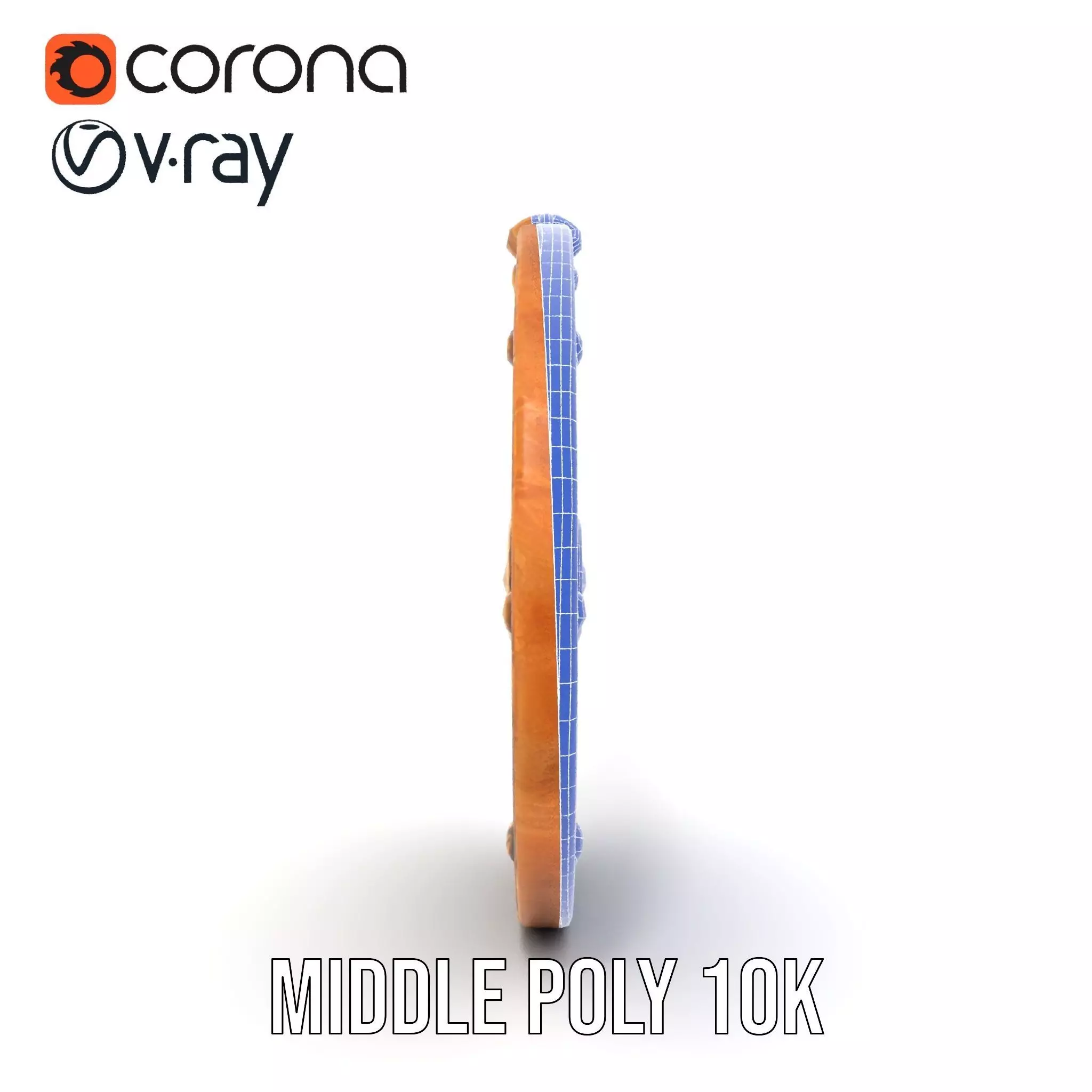 Antique Bronze Amulet model pack Low-poly 3D model_28