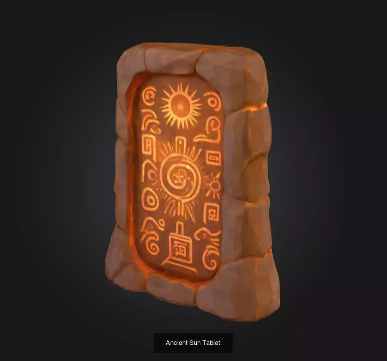 Whimsical Medieval Fantasy Props Pack 3D Model Collection_5