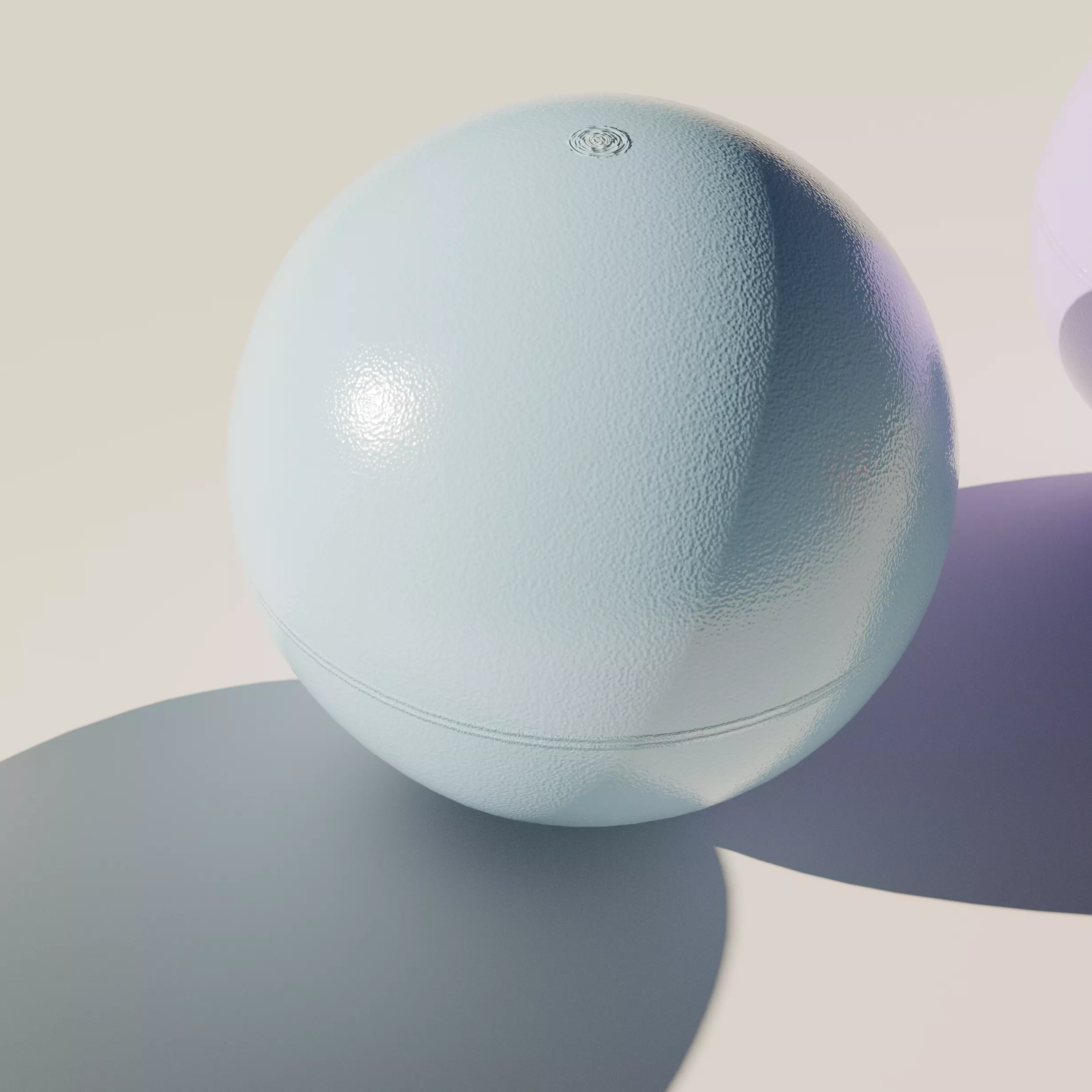 pastel colorball set 9 ver Low-poly 3D model_7