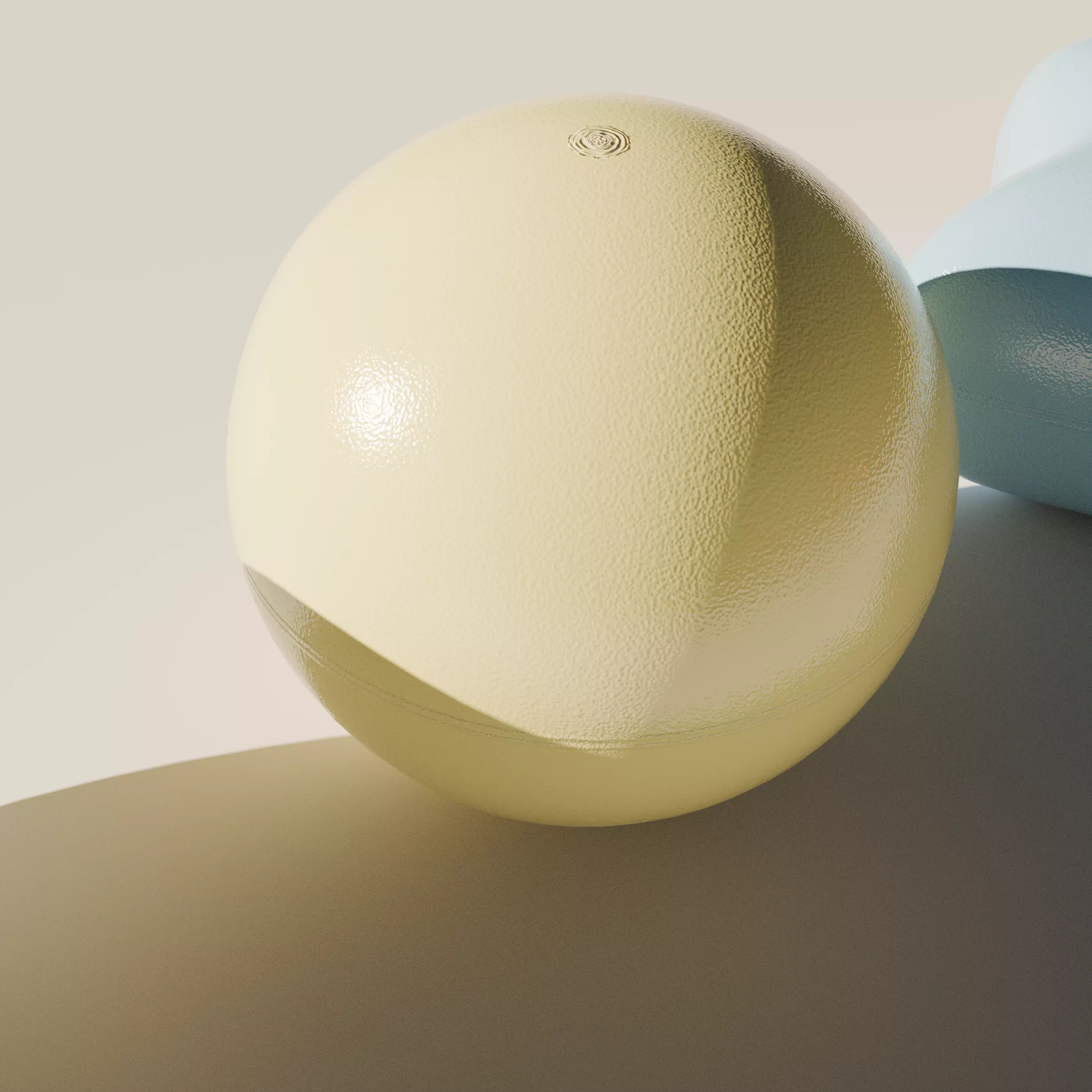 pastel colorball set 9 ver Low-poly 3D model_3