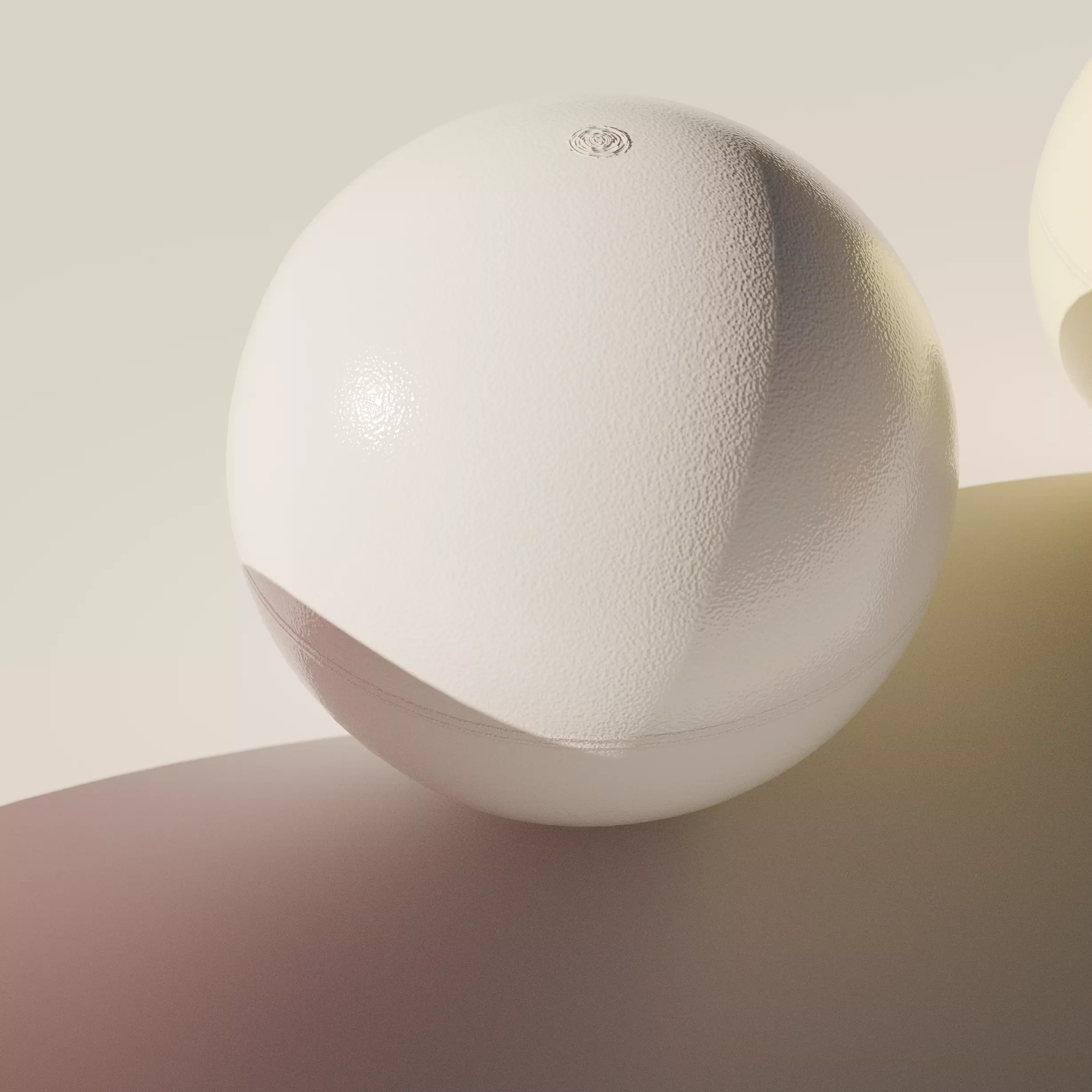 pastel colorball set 9 ver Low-poly 3D model_6