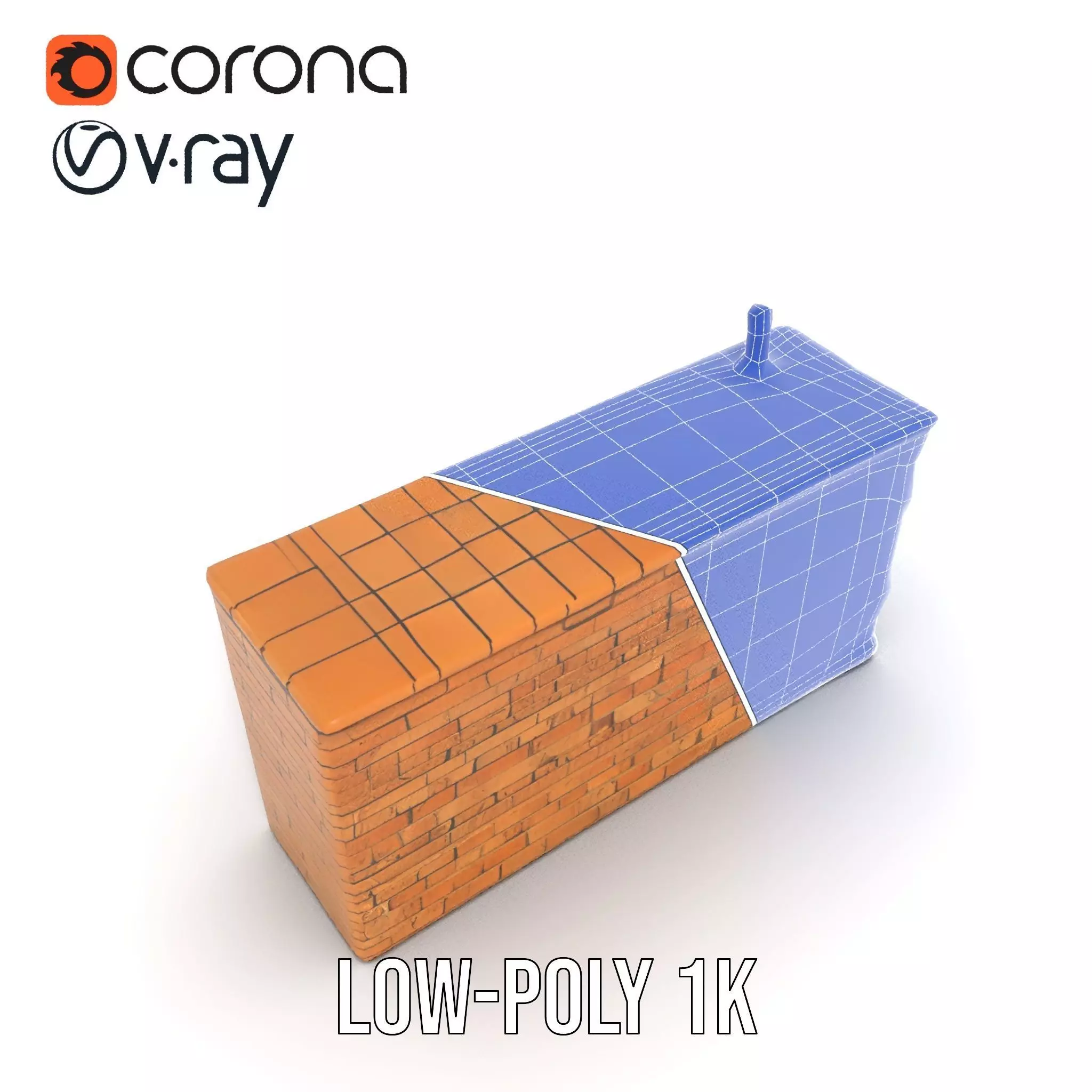 Rustic Brick Wall model pack Texture_23