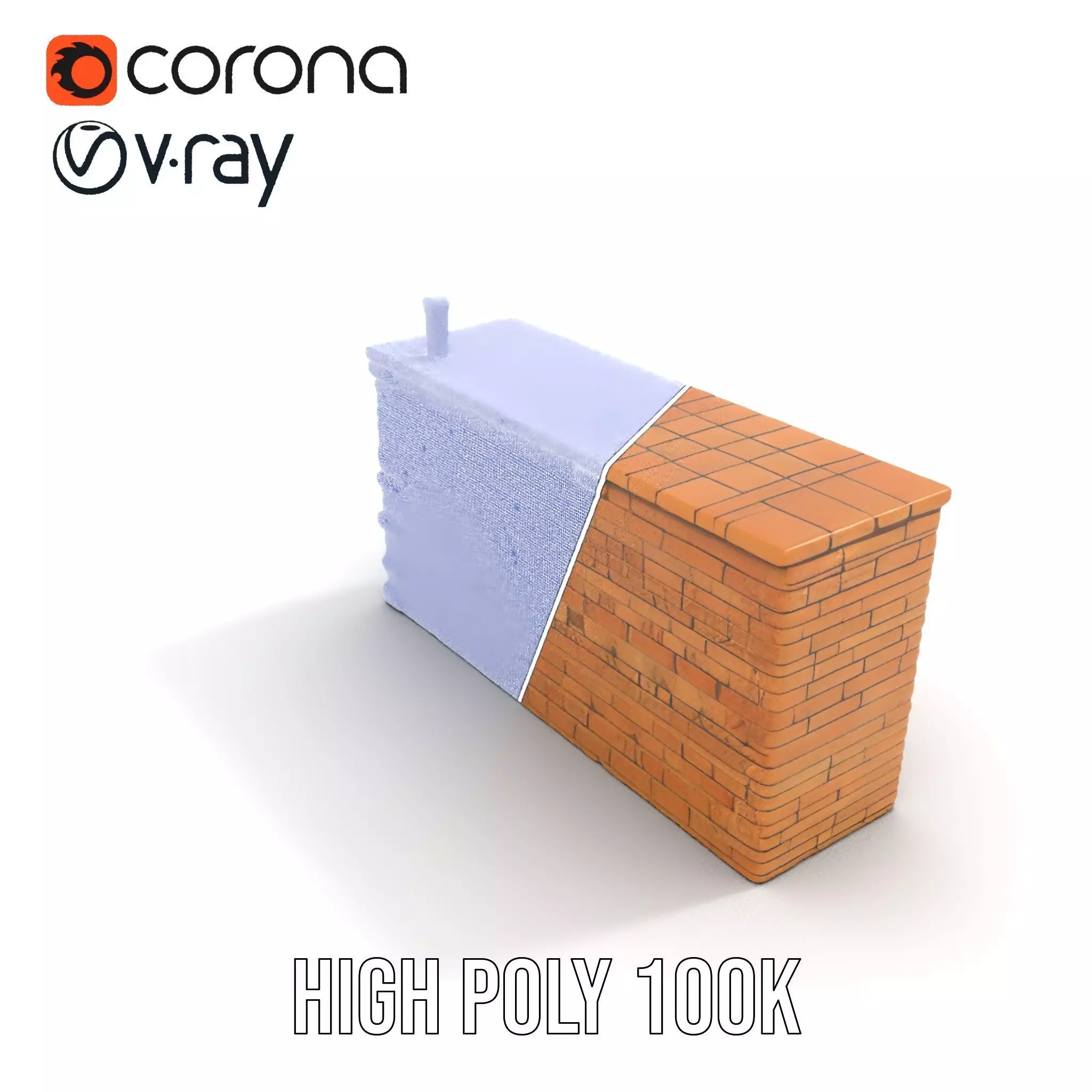 Rustic Brick Wall model pack Texture_18