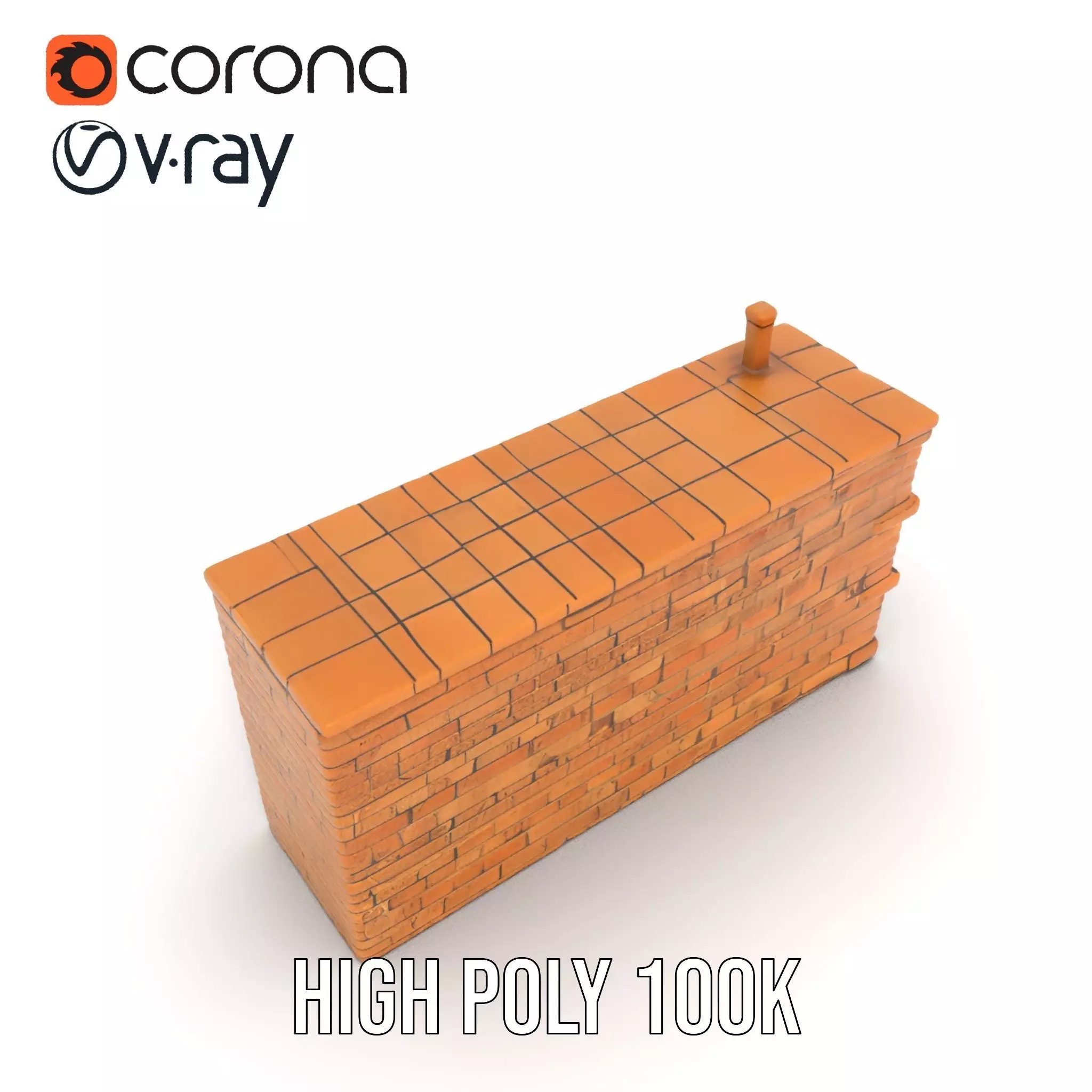 Rustic Brick Wall model pack Texture_24