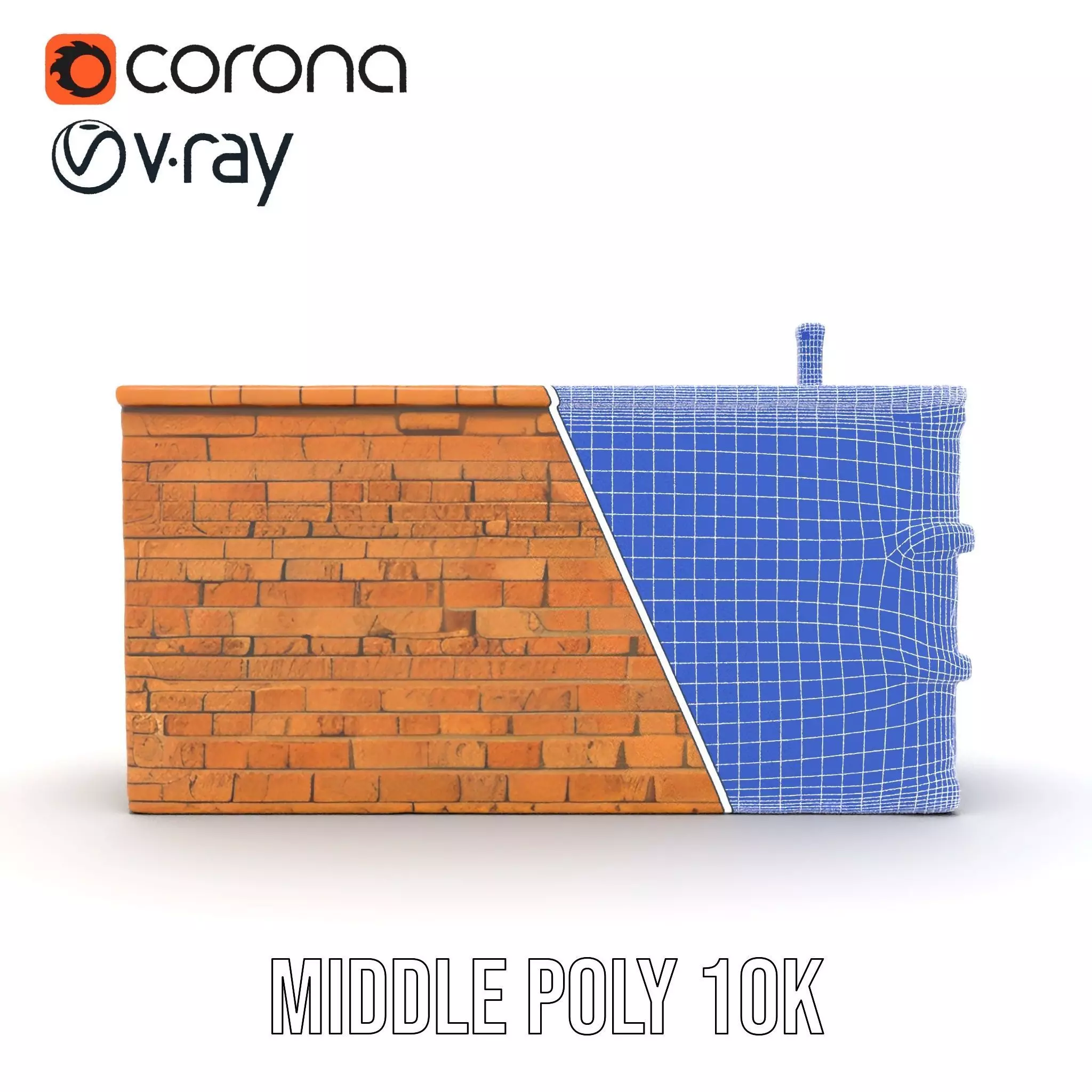 Rustic Brick Wall model pack Texture_31