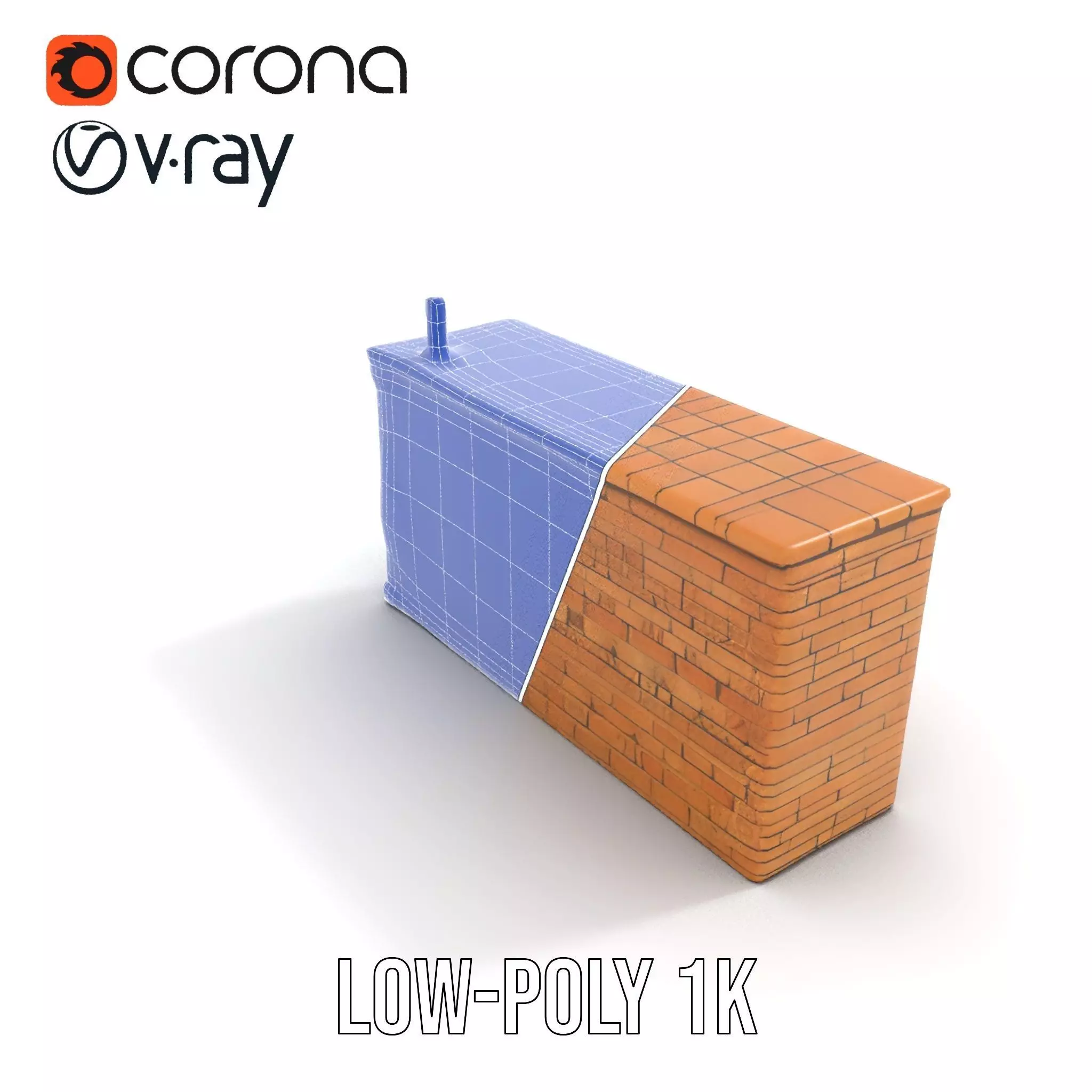 Rustic Brick Wall model pack Texture_10