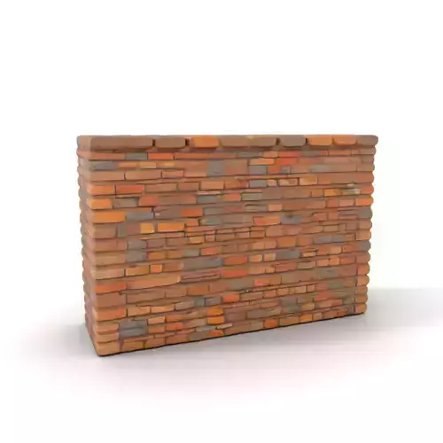 Rustic Brick Wall model pack