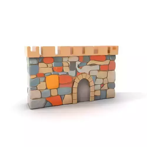 Rustic Stone Castle model pack