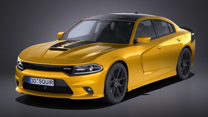 Dodge Charger Daytona 2017 3D model