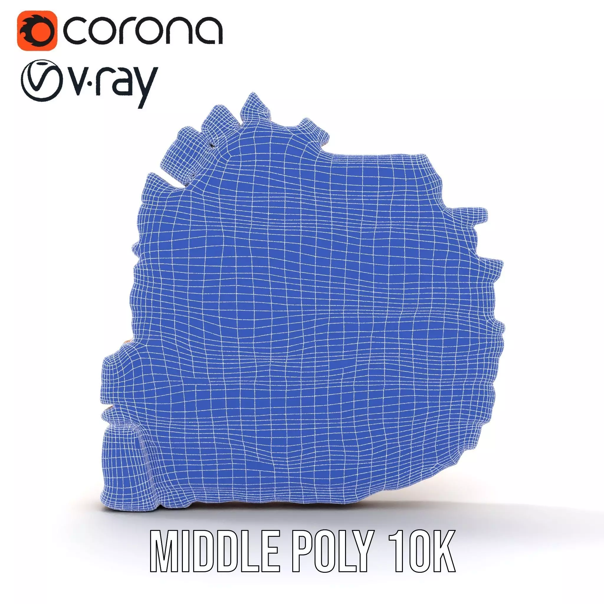 Rustic Brick Wall model pack Low-poly 3D model_30