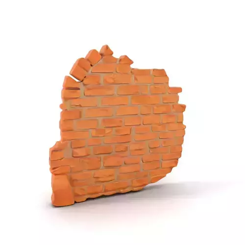 Rustic Brick Wall model pack