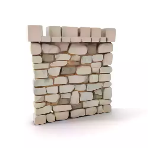 Medieval Stone Wall model pack