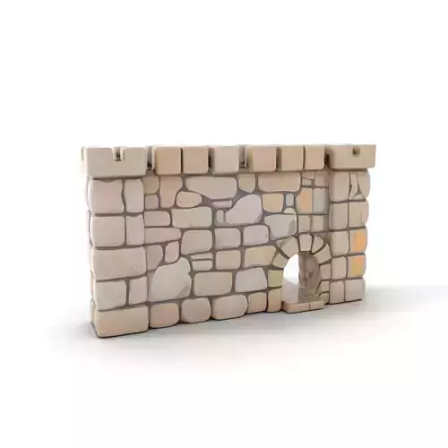 Medieval Stone Wall model pack