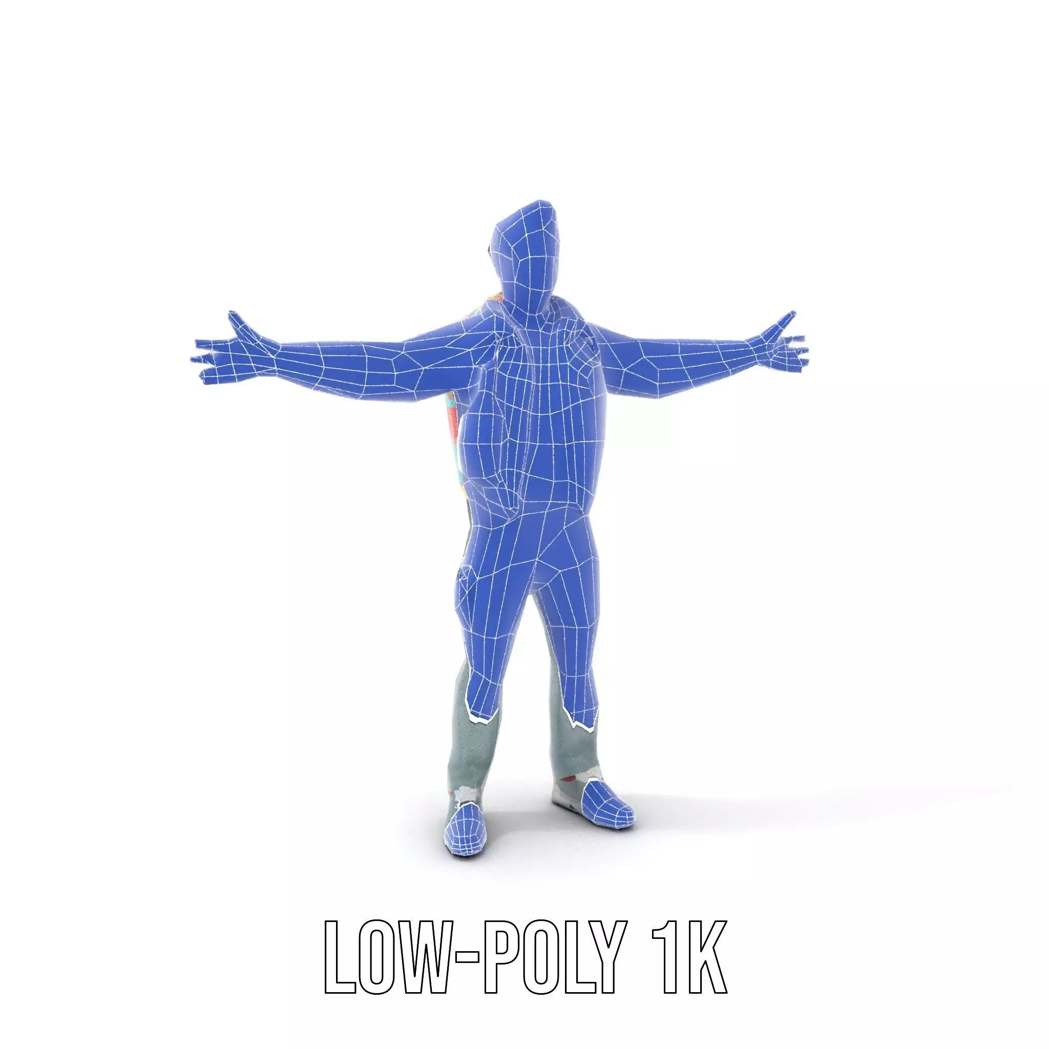 Stylish Adventurer model pack Low-poly 3D model_13