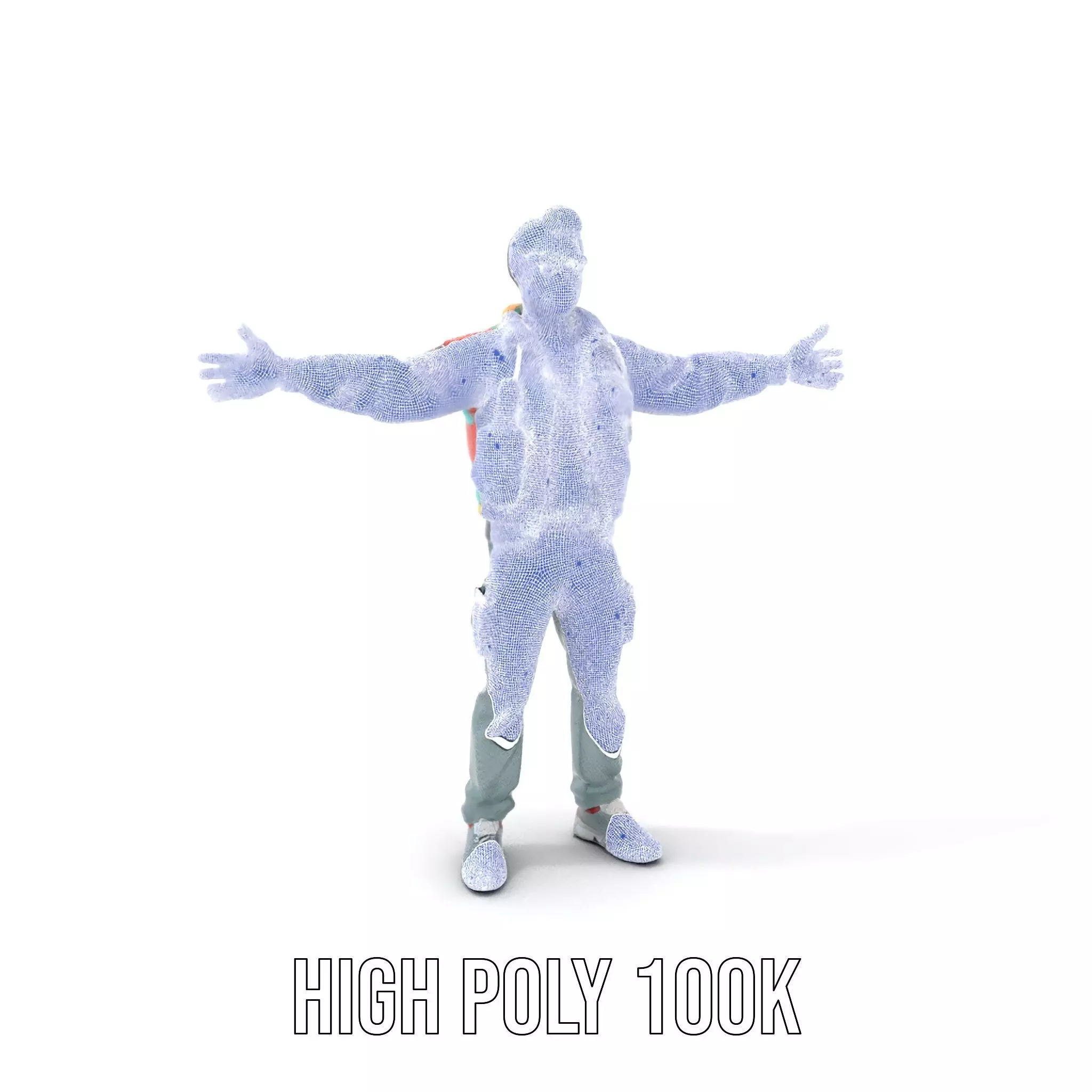 Stylish Adventurer model pack Low-poly 3D model_4