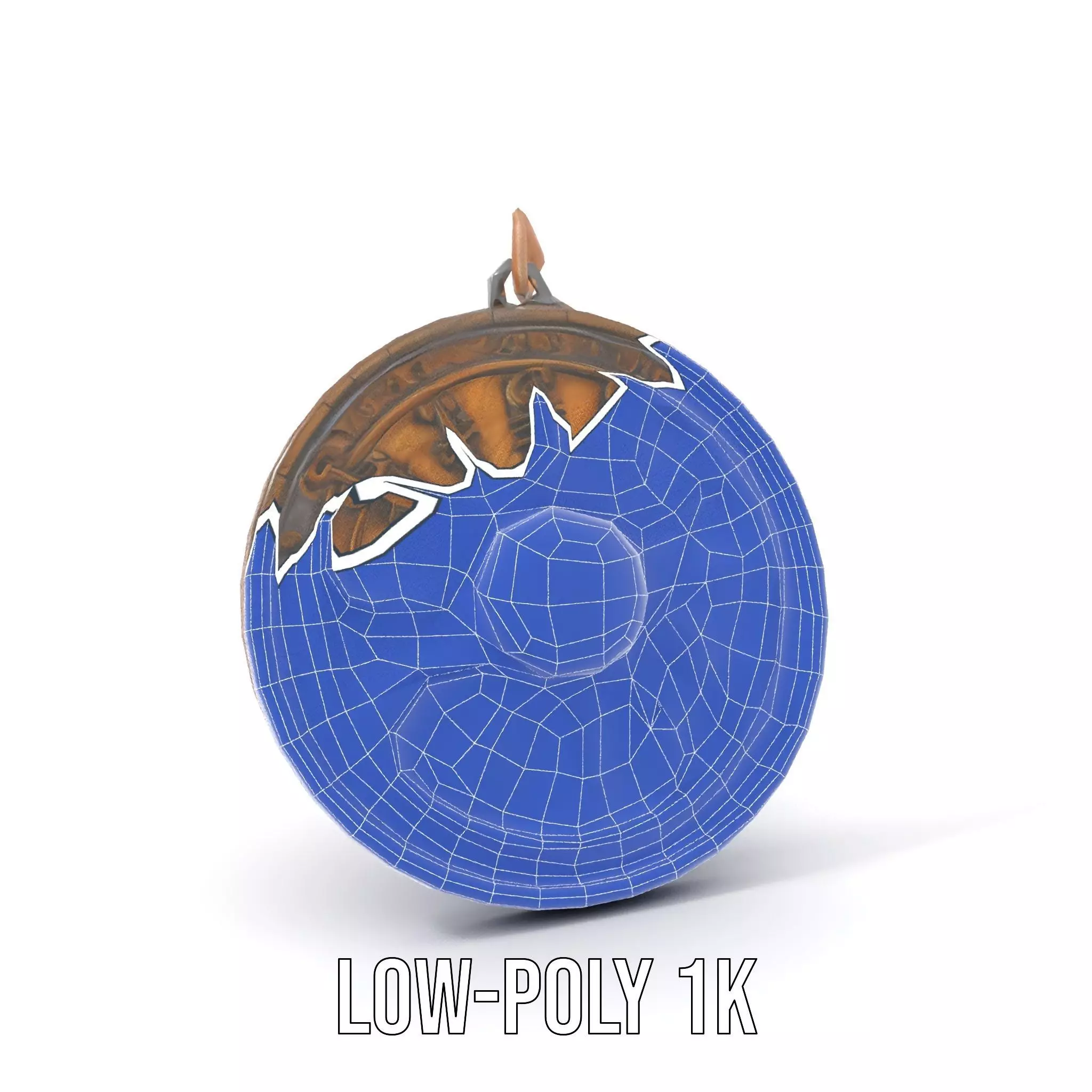 Mystic Bronze Amulet model pack Low-poly 3D model_31