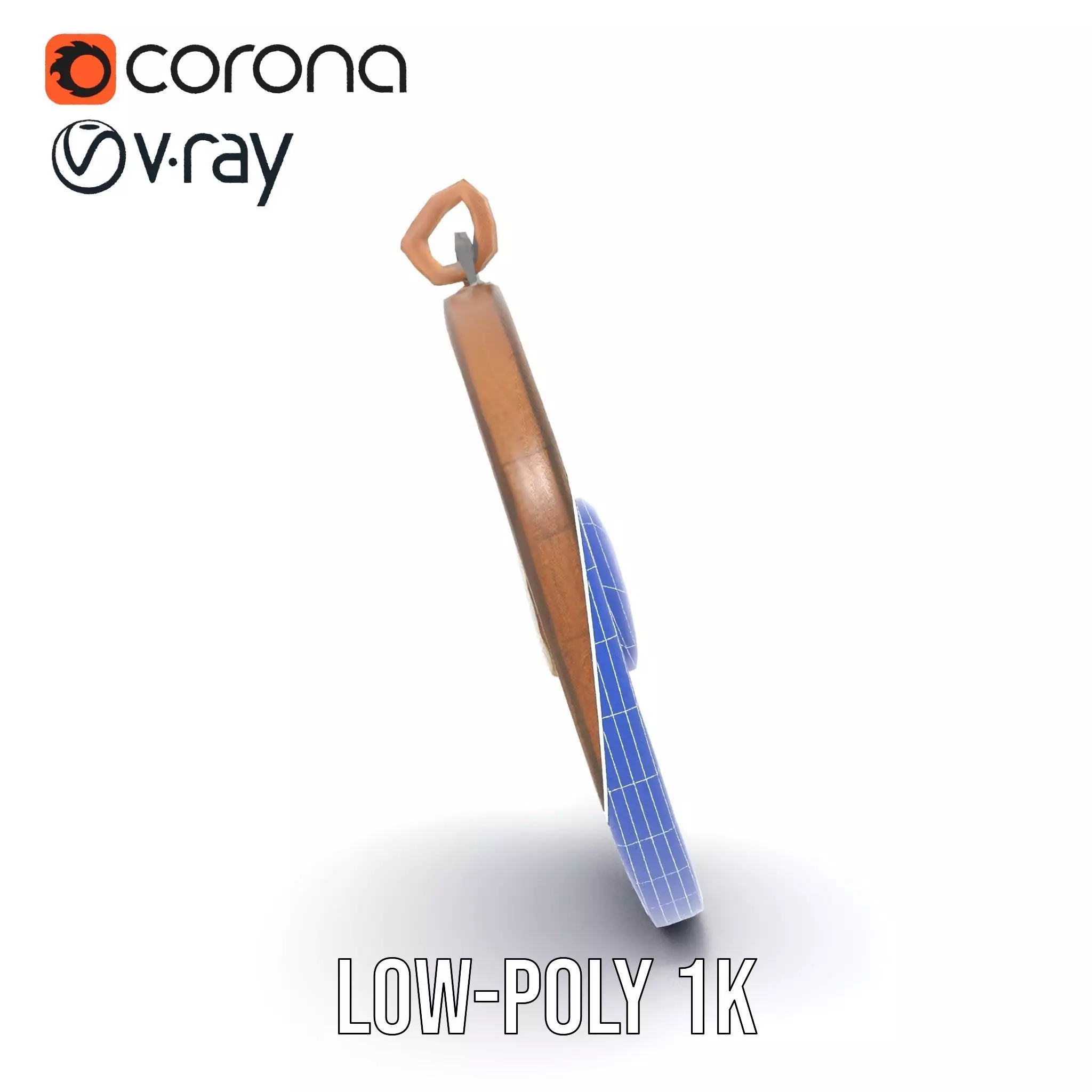 Mystic Bronze Amulet model pack Low-poly 3D model_28