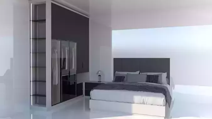 Shadow line Elegance Bed Set - Smart light