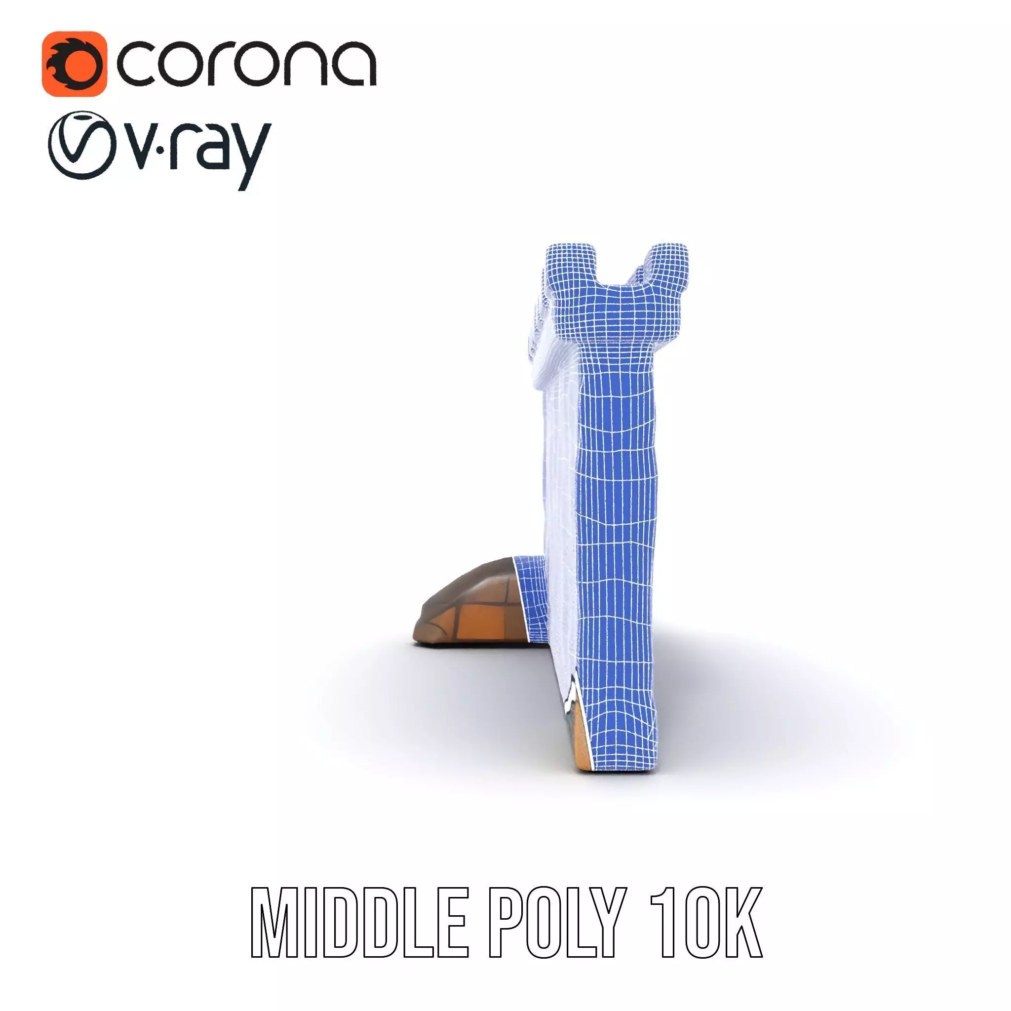 Colorful Stone Wall model pack Low-poly 3D model_29