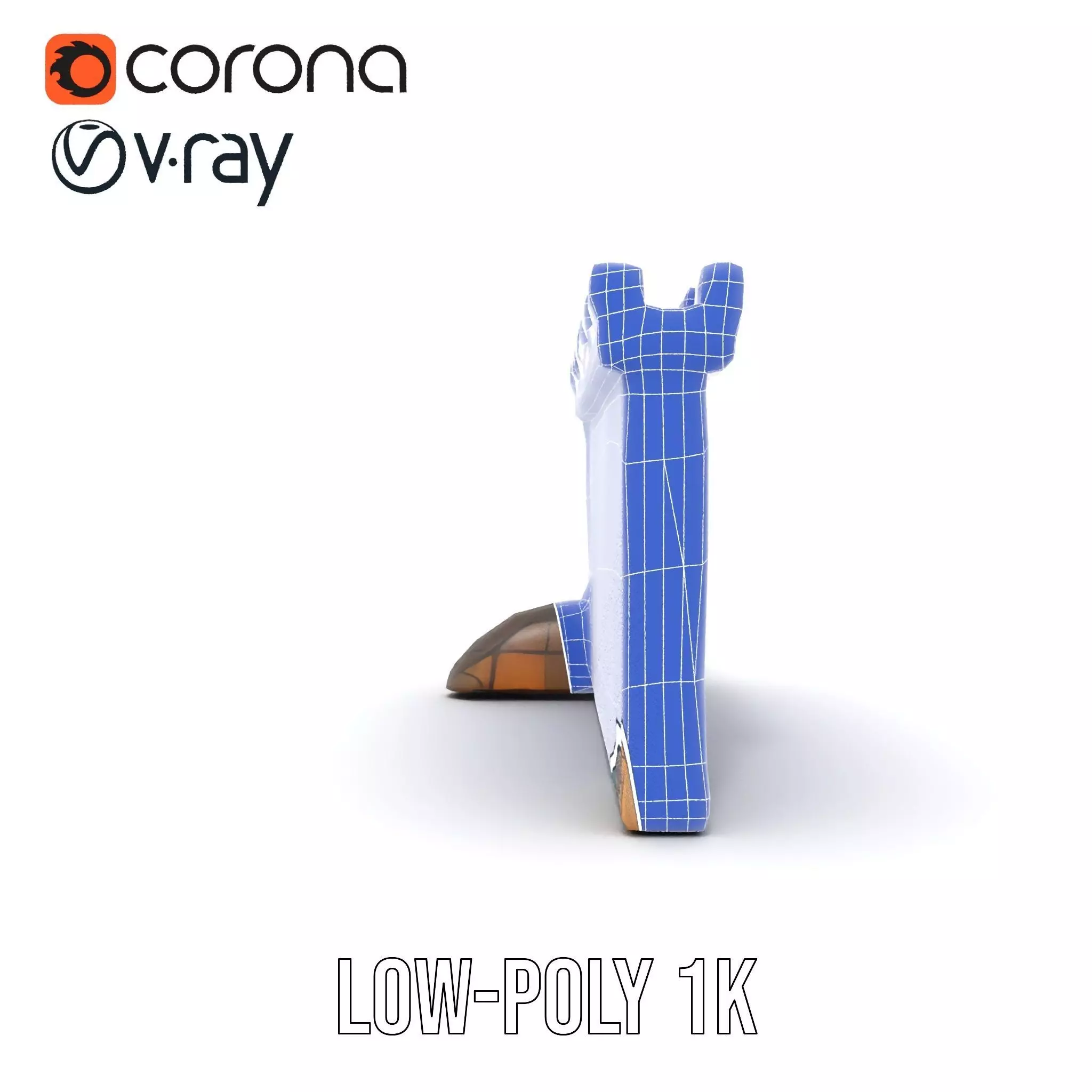 Colorful Stone Wall model pack Low-poly 3D model_24